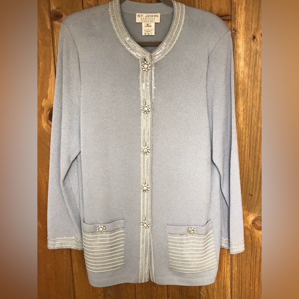 St. John Evening - Size 16 - Elegant light blue